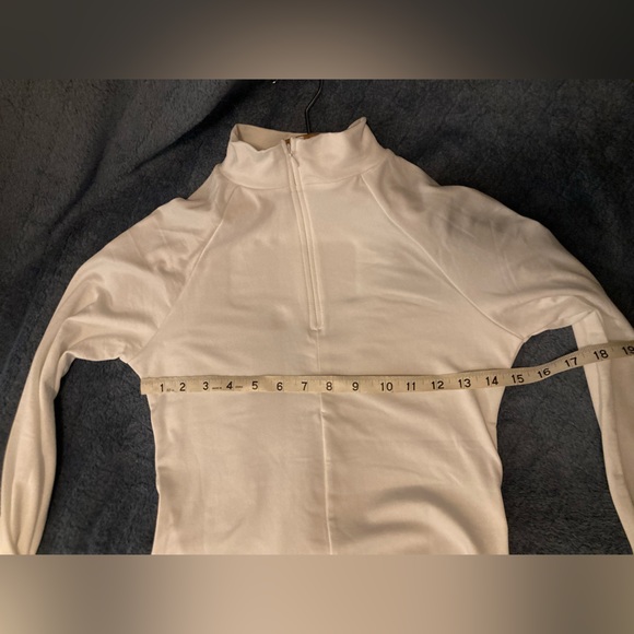 True white bodysuit — NWOT - Picture 7 of 8